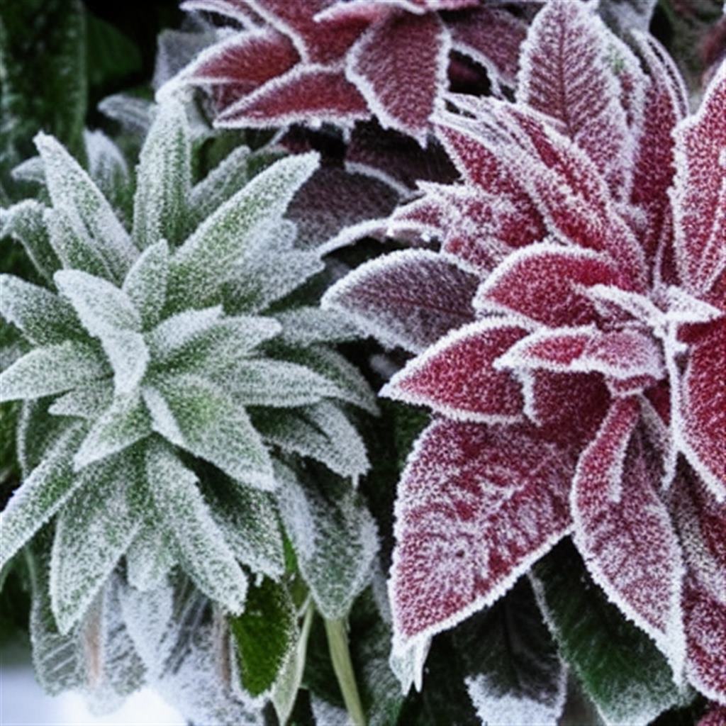 Nie kupuj roślin zimą, które są przemarznięte